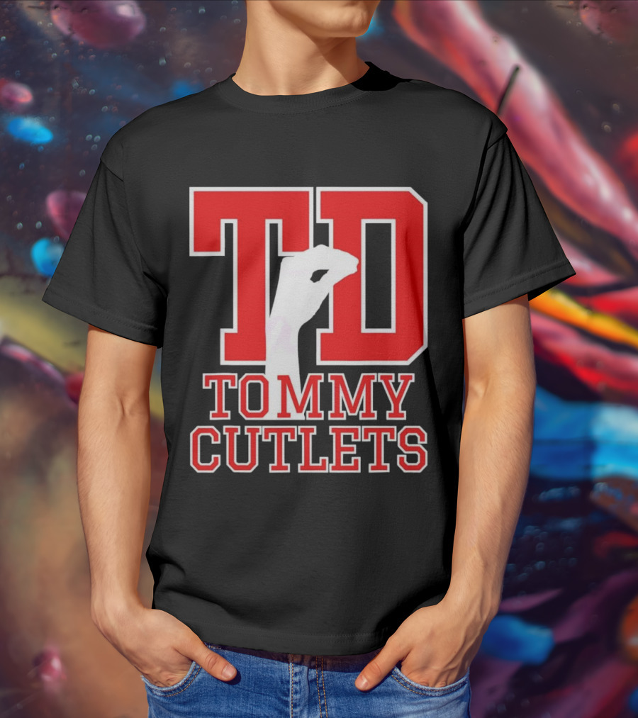 TD Tommy Cutlets Finger Pinch Gesture T-Shirt