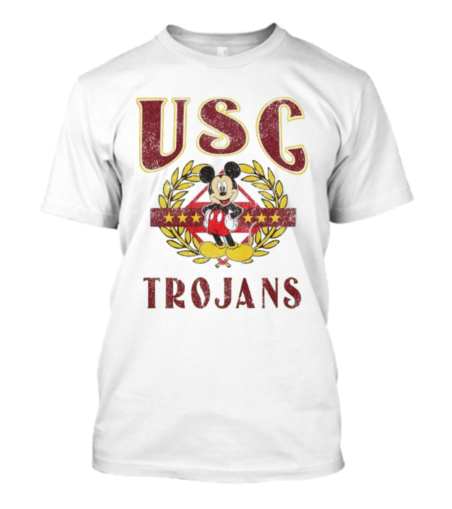 USC Trojans Disney Mickey Mouse T-Shirt