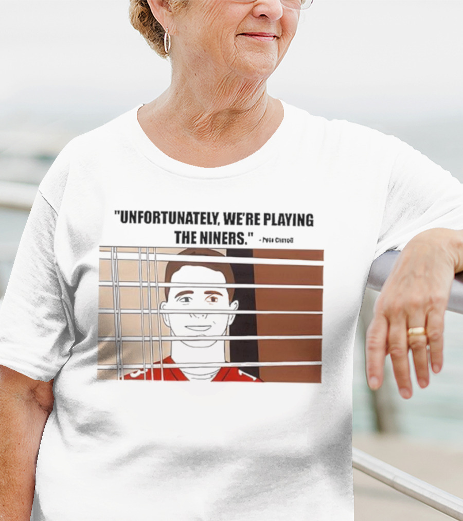 Unfortunately We're Playing The Niners Paul Crewe Prison Bars T-Shirt