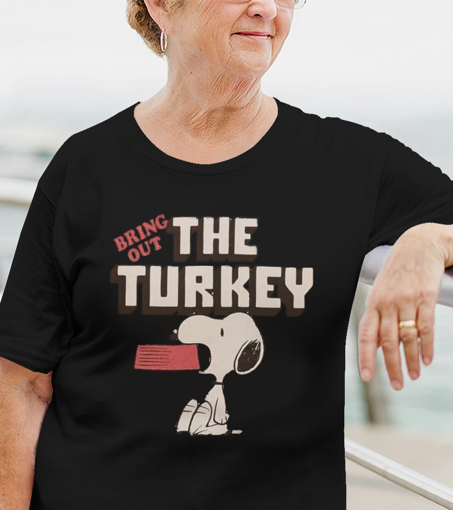 Bring Out The Turkey Snoopy Peanuts Thanksgiving Classic T-Shirt