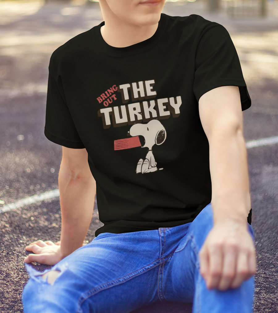 Bring Out The Turkey Snoopy Peanuts Thanksgiving Classic T-Shirt