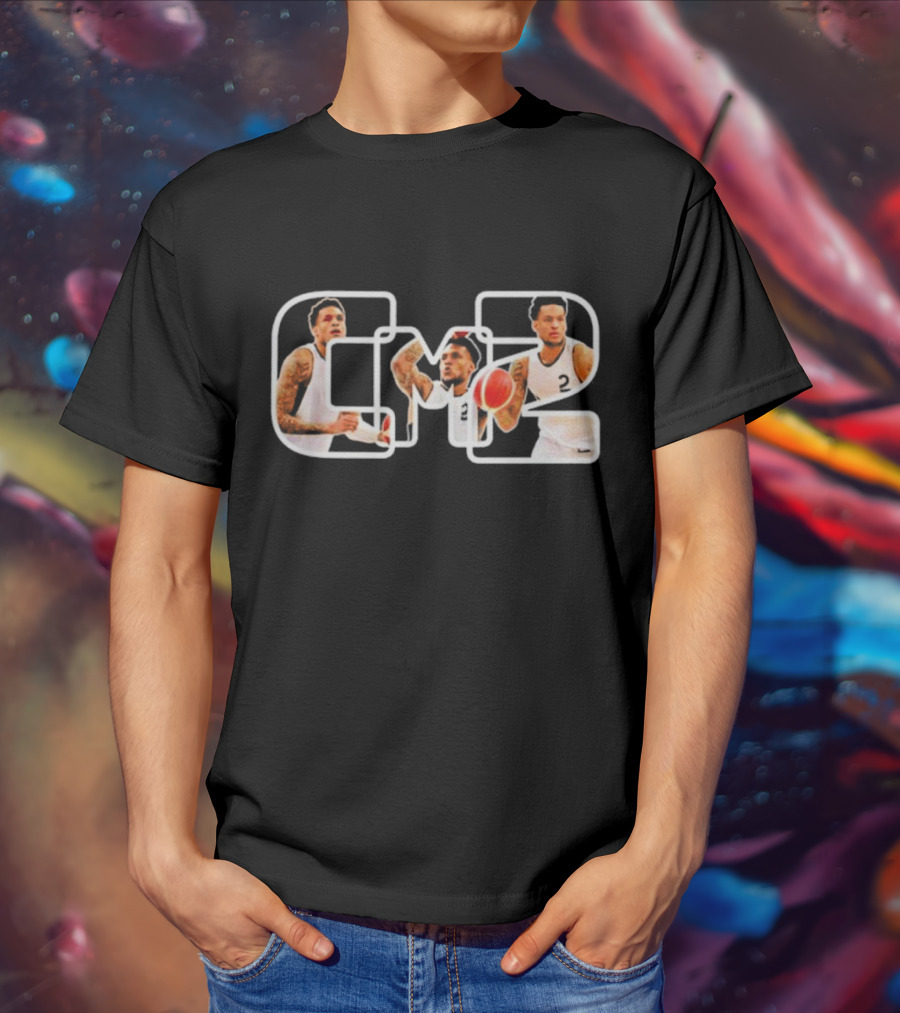 Cleveland Hubert Melvin CMP Basketball Number 2 T-Shirt