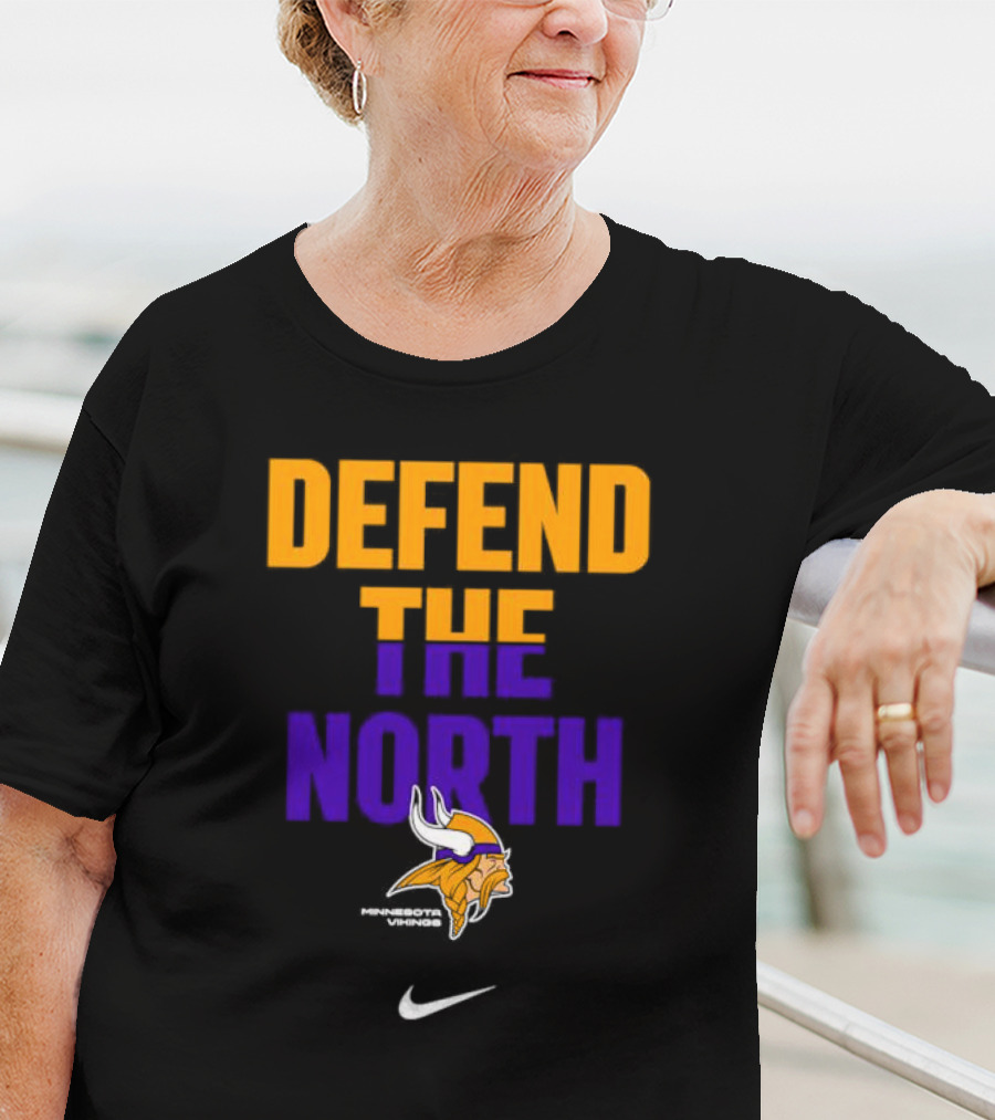 Minnesota Vikings Defend The North T-Shirt