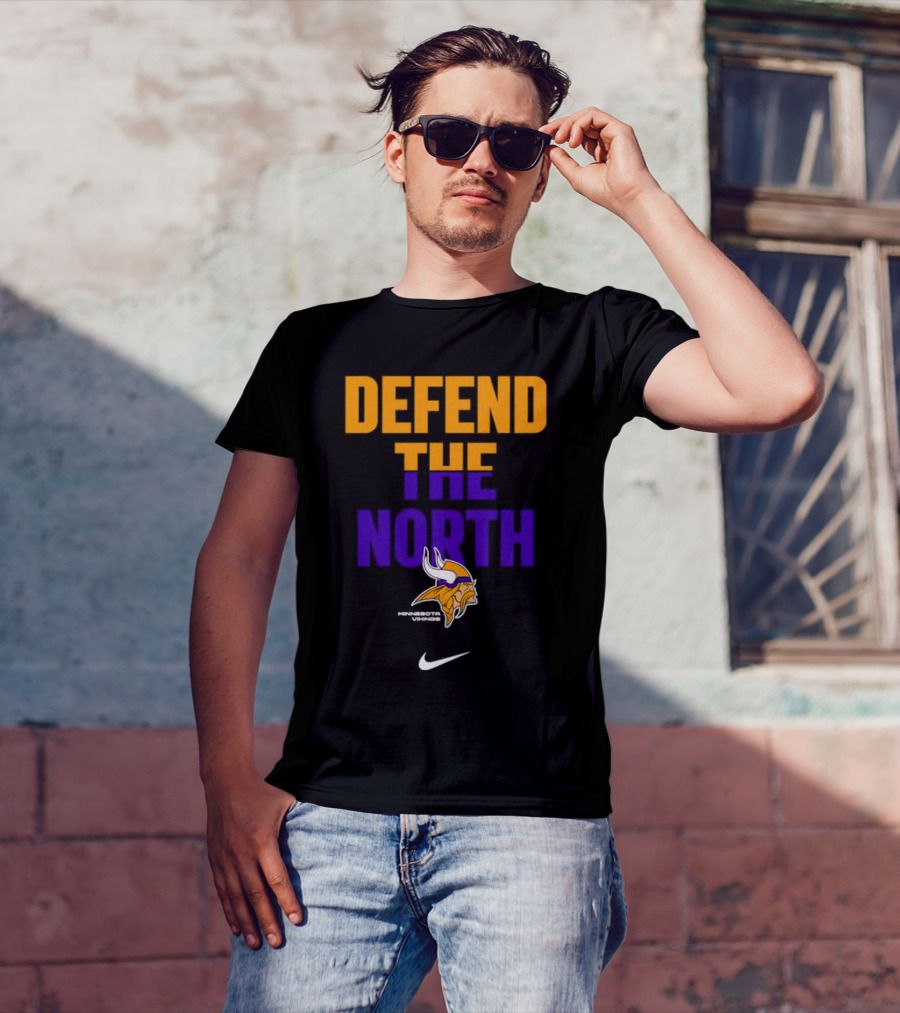 Minnesota Vikings Defend The North T-Shirt