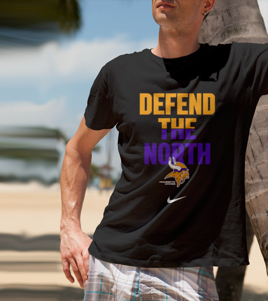 Minnesota Vikings Defend The North T-Shirt
