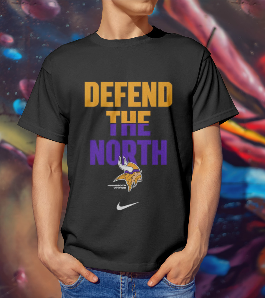 Minnesota Vikings Defend The North T-Shirt