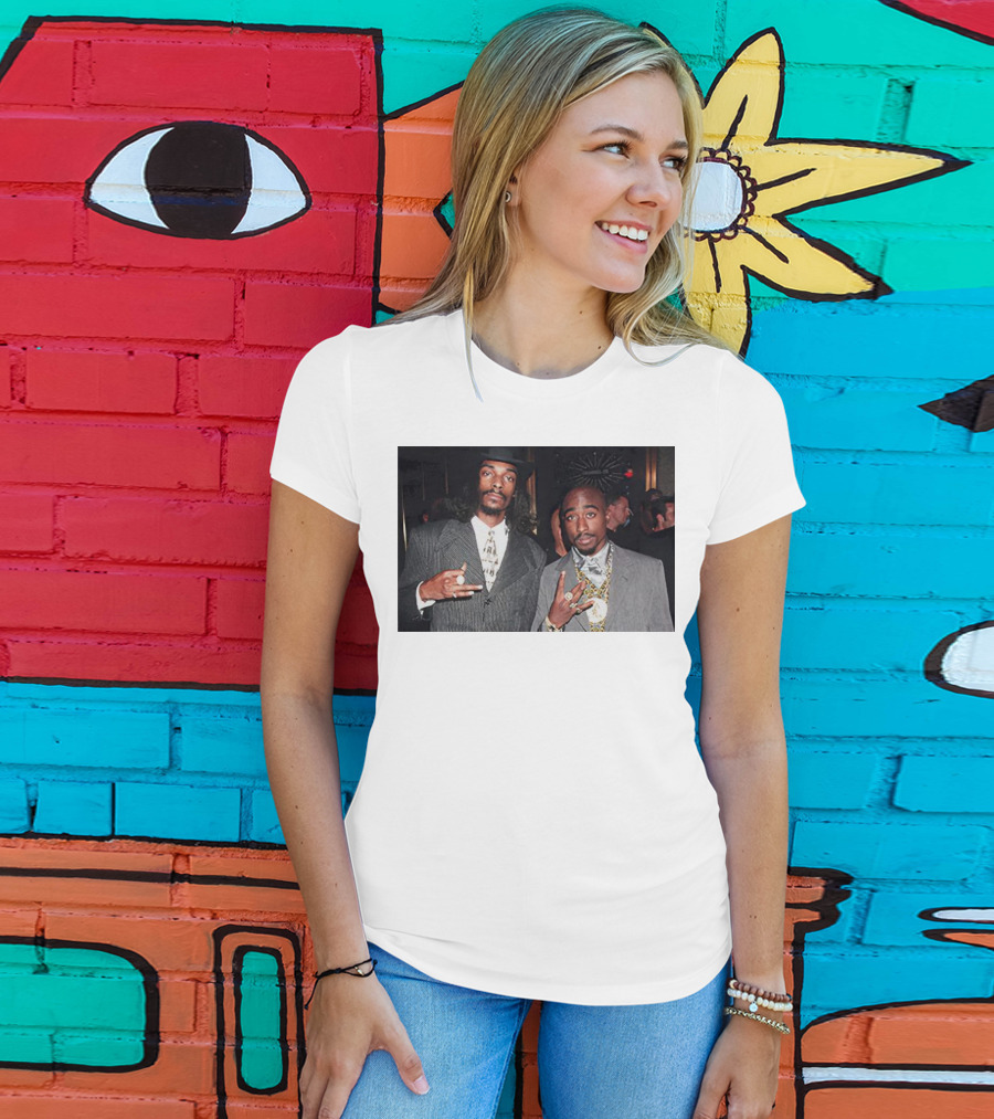 2Pac And Snoop Dogg Iconic Style And Collaboration T-Shirt
