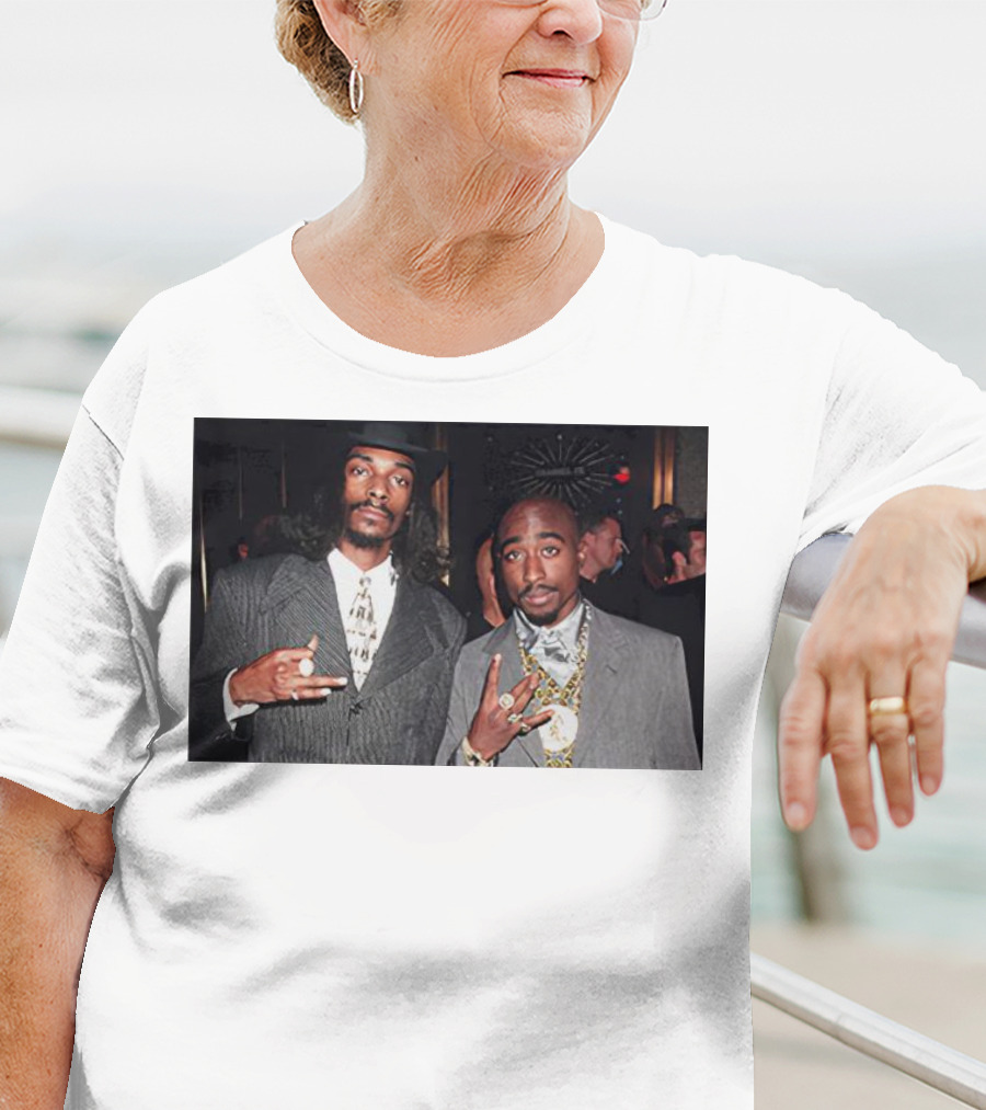 2Pac And Snoop Dogg Iconic Style And Collaboration T-Shirt