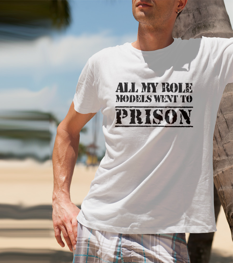 All My Role Models Went To Prison T-Shirt