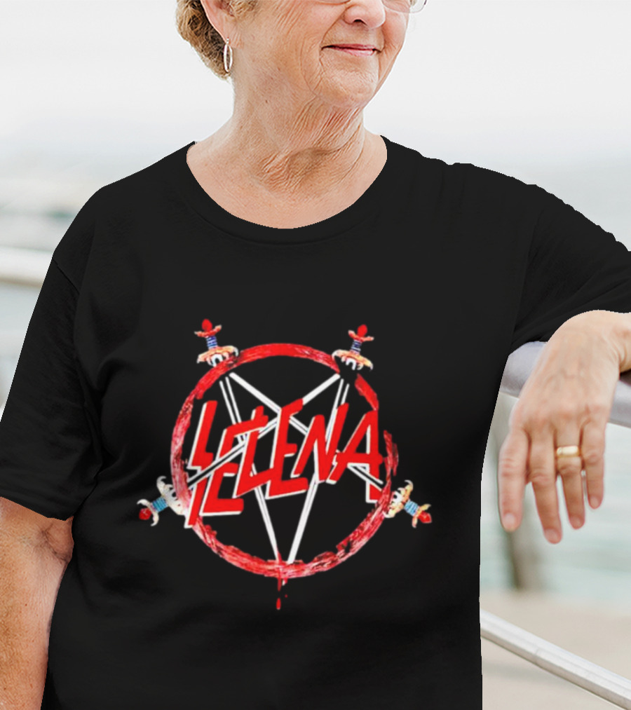 Amor Prohibido Selena Slayer Pentagram Swords T-Shirt