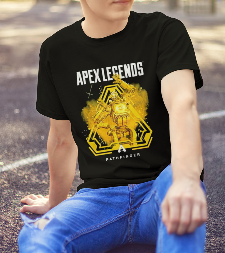 Apex Legends Pathfinder Yellow Tech T-Shirt