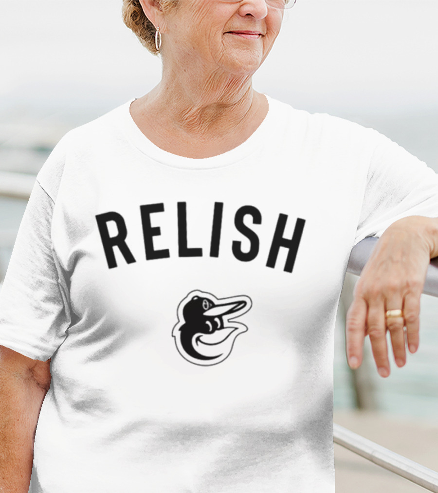 RELSIH Baltimore Orioles Iconic Bird T-Shirt