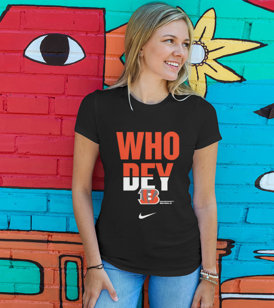 Cincinnati Bengals Who Dey T-Shirt