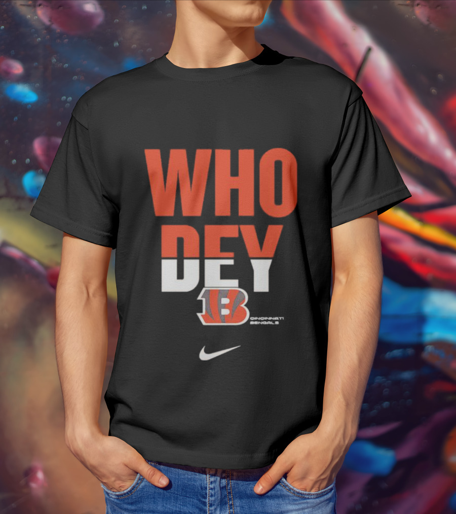 Cincinnati Bengals Who Dey T-Shirt