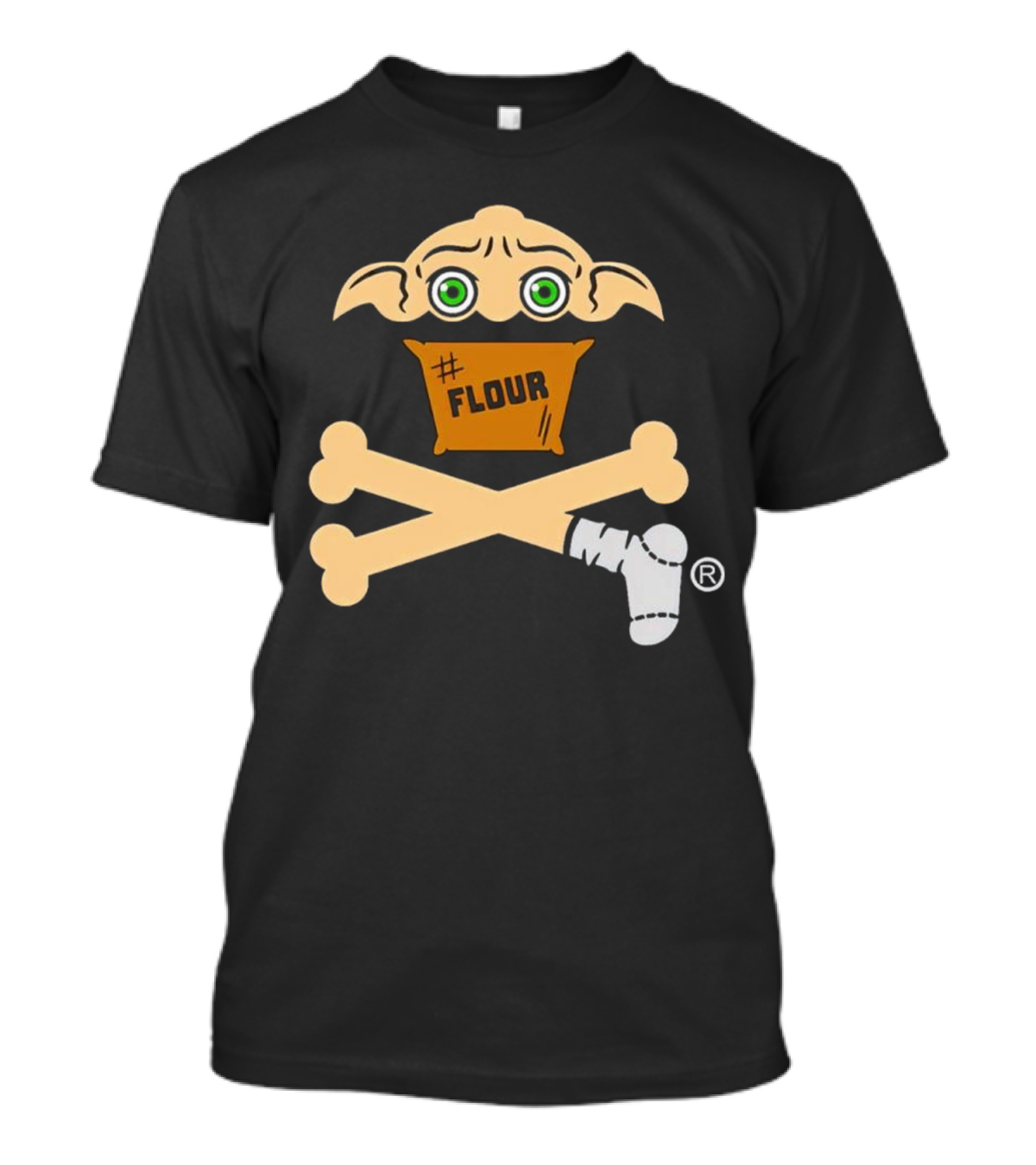 Kitchen Elf Crossbones Preorder Flour Iconic T-Shirt