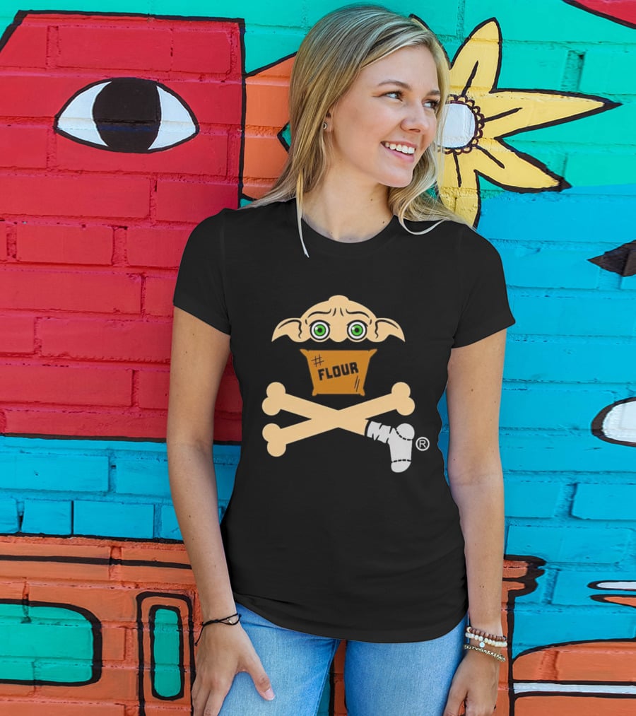 Kitchen Elf Crossbones Preorder Flour Iconic T-Shirt