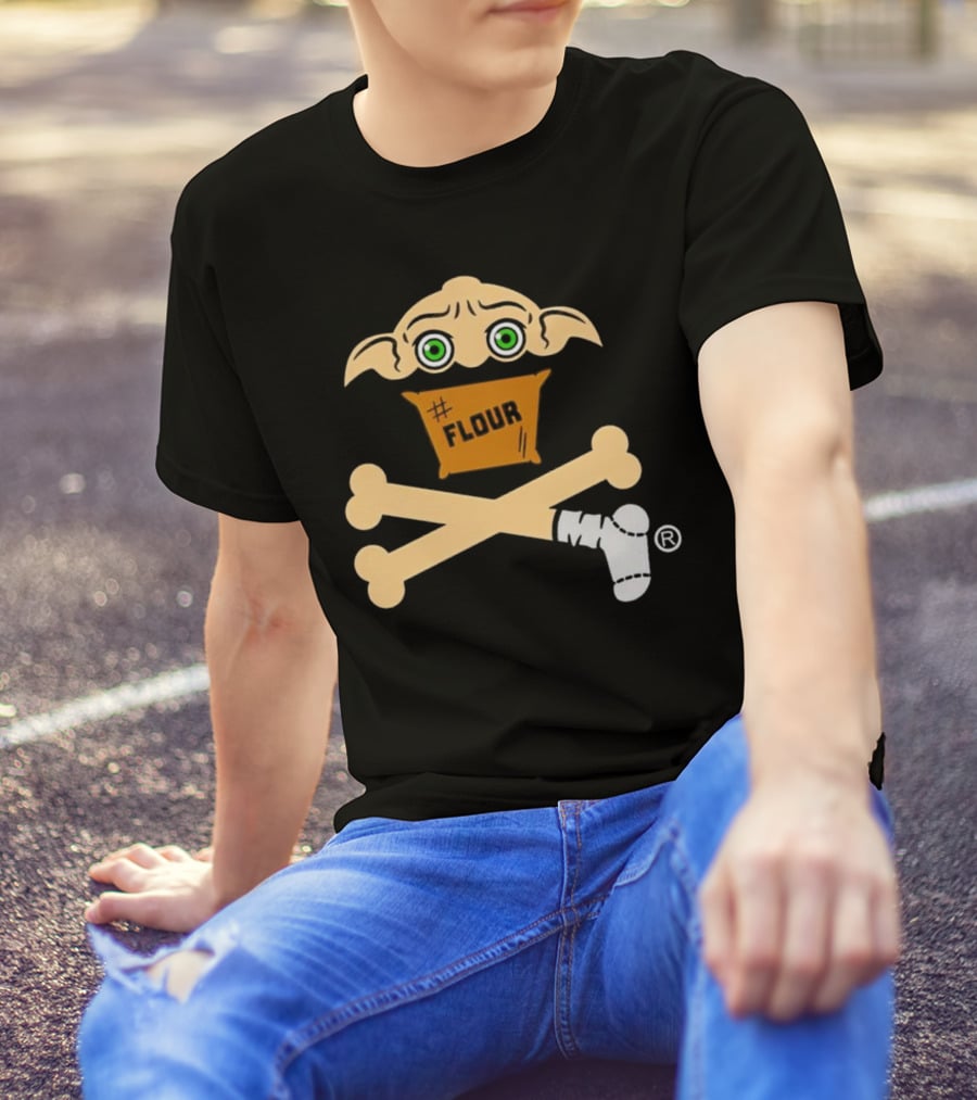 Kitchen Elf Crossbones Preorder Flour Iconic T-Shirt