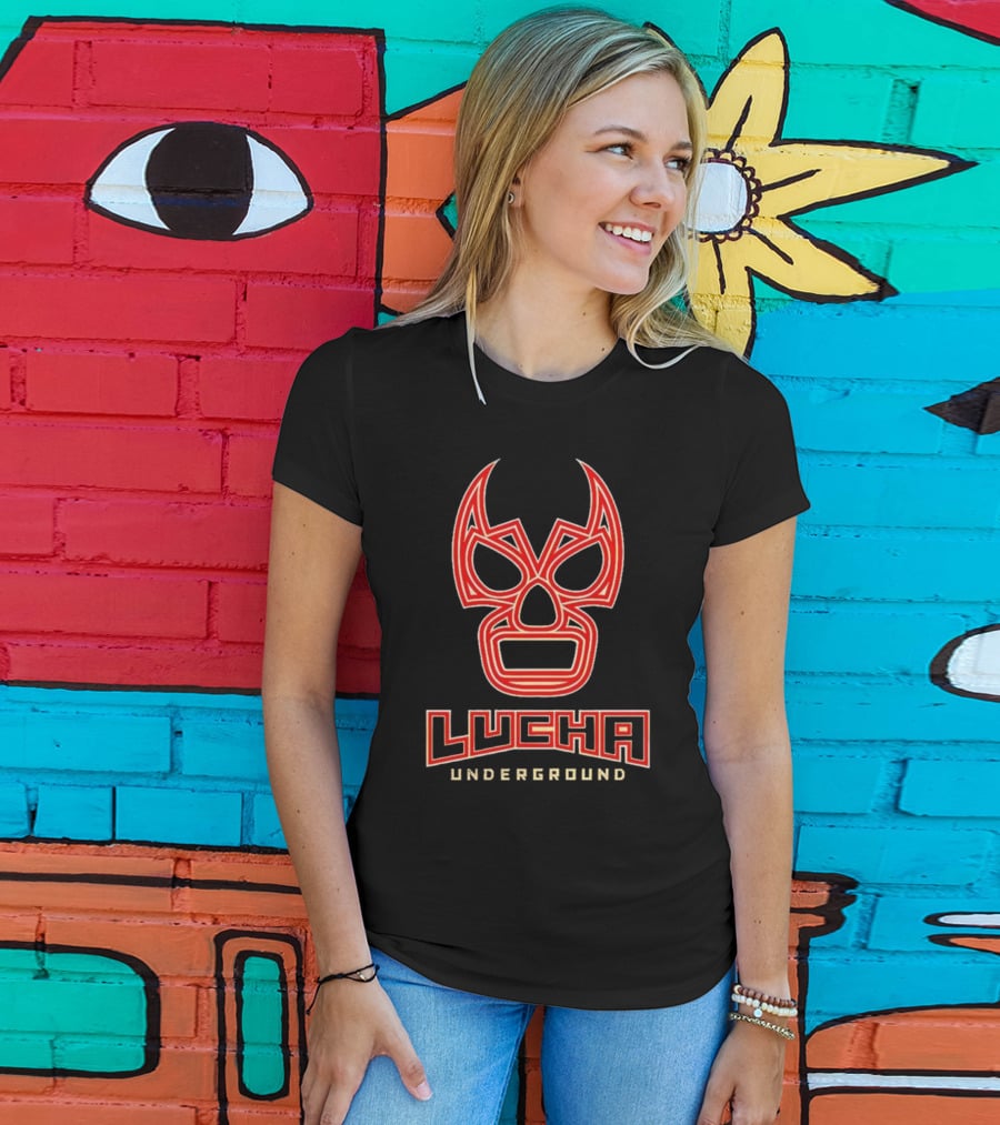 Lucha Underground Mask Lucha Underground T-Shirt