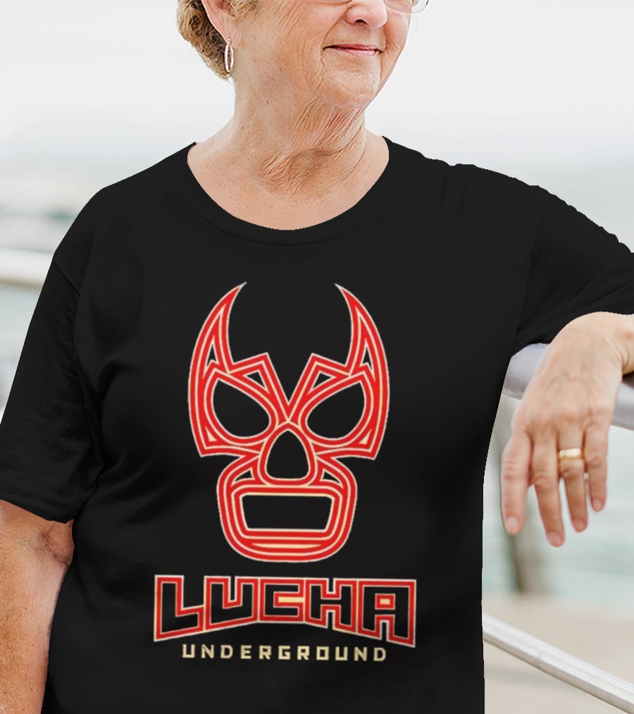 Lucha Underground Mask Lucha Underground T-Shirt