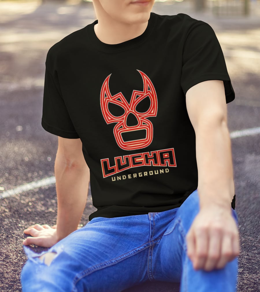 Lucha Underground Mask Lucha Underground T-Shirt
