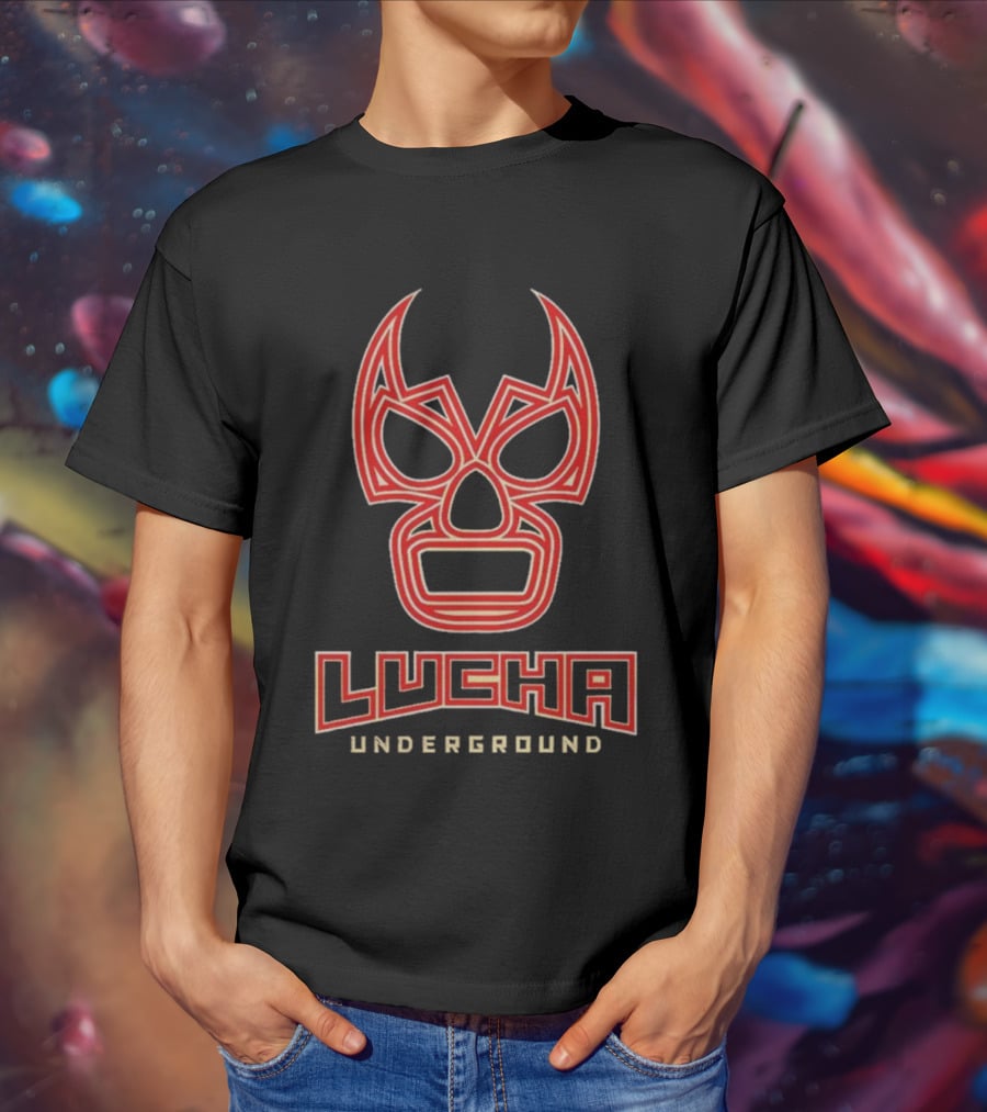 Lucha Underground Mask Lucha Underground T-Shirt