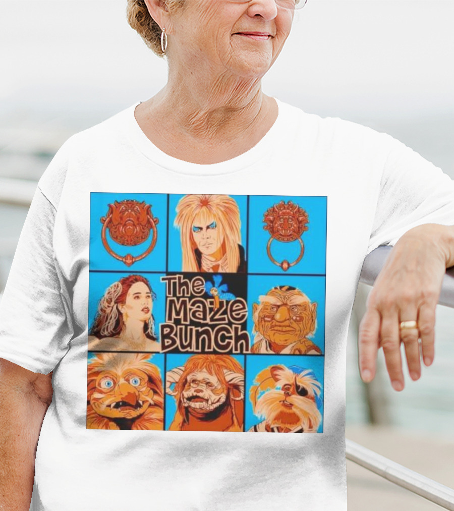 The Maze Bunch Labyrinth Tribute Icons T-Shirt