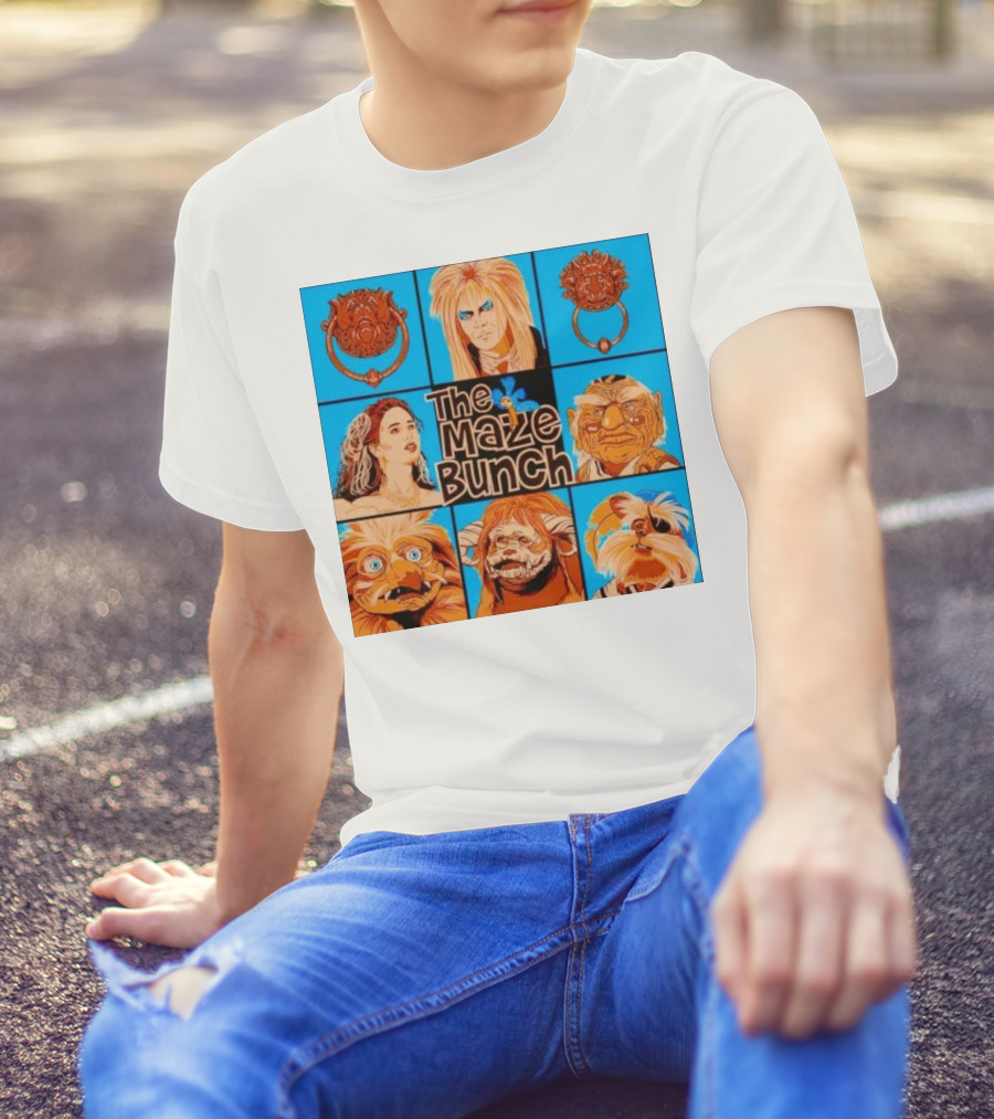 The Maze Bunch Labyrinth Tribute Icons T-Shirt