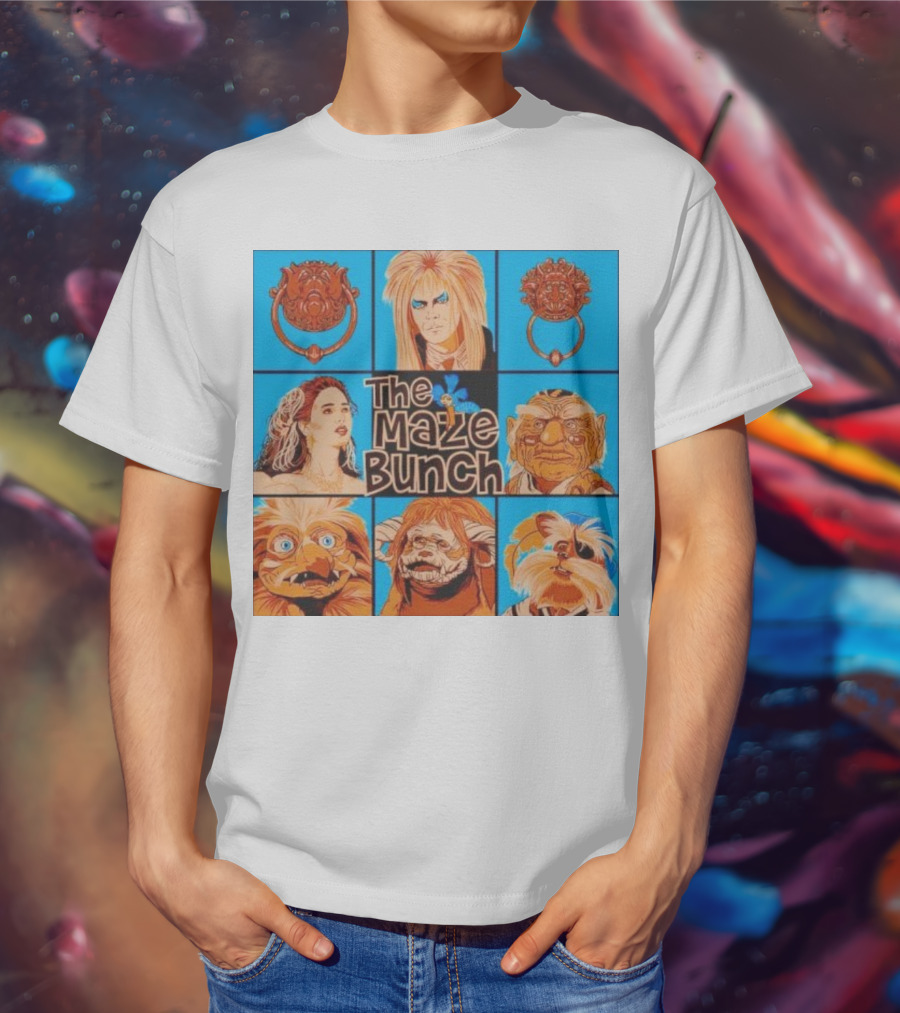 The Maze Bunch Labyrinth Tribute Icons T-Shirt