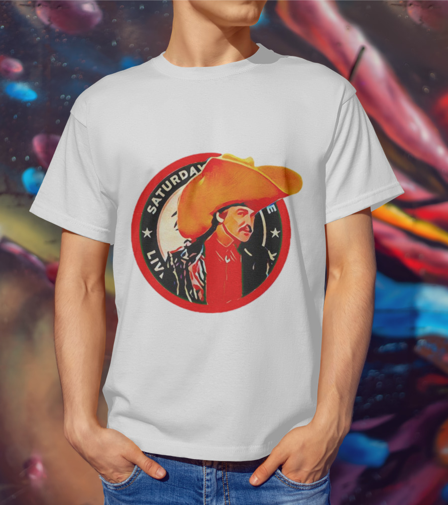 Turd Ferguson Saturday Live Big Hat Circle T-Shirt