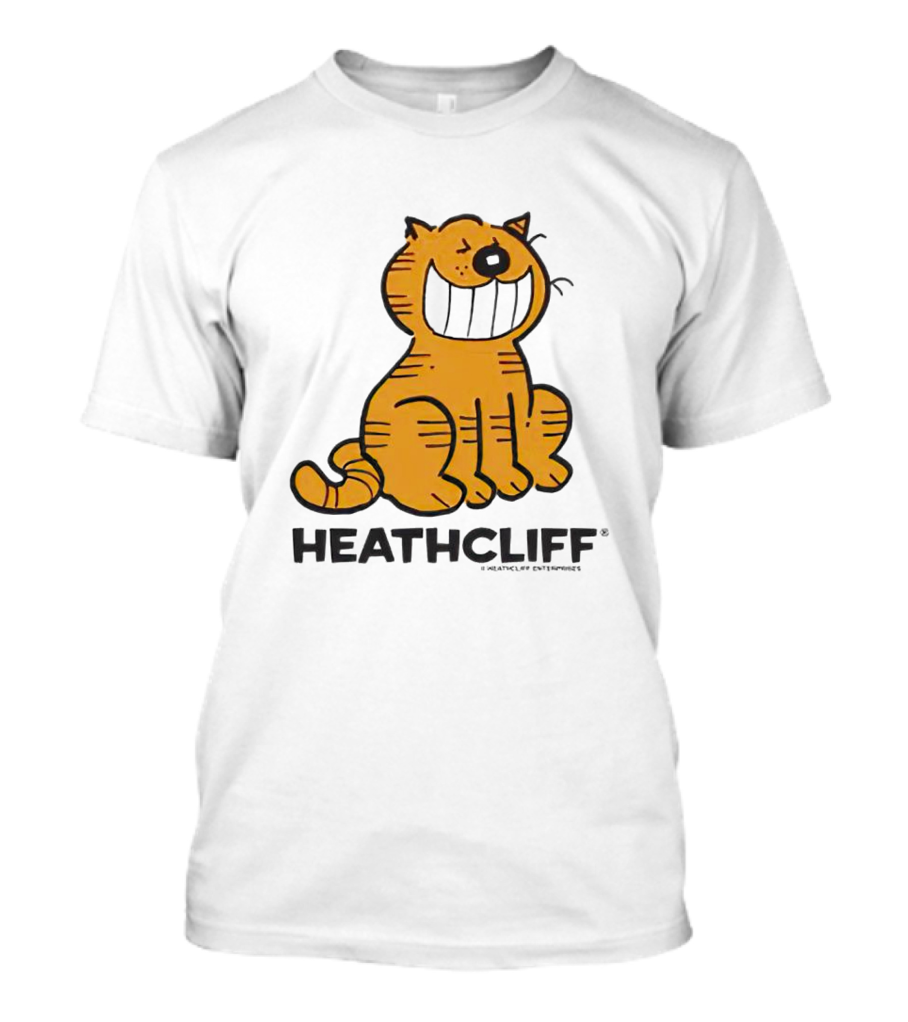 Heathcliff Cartoon Character Grinning T-Shirt
