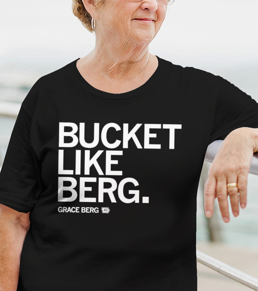 Bucket Like Berg Grace Berg Drake Bulldogs 43 T-Shirt