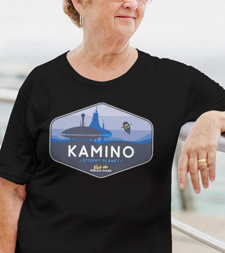 Kamino Stormy Planet Visit The Endless Ocean T-Shirt