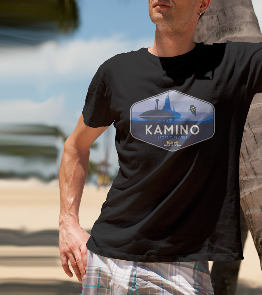 Kamino Stormy Planet Visit The Endless Ocean T-Shirt
