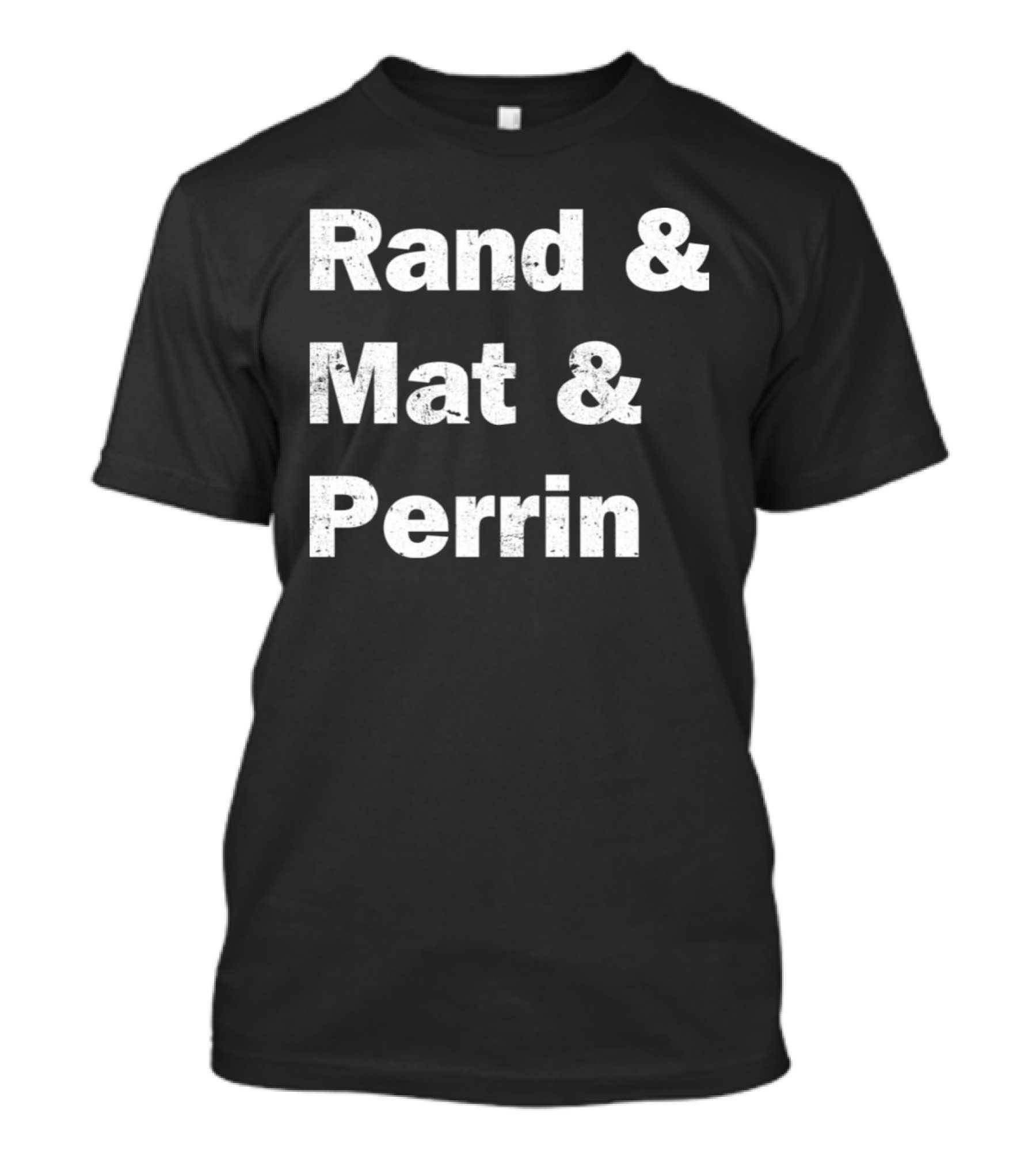 Rand And Mat And Perrin Wheel Of Time Characters T-Shirt