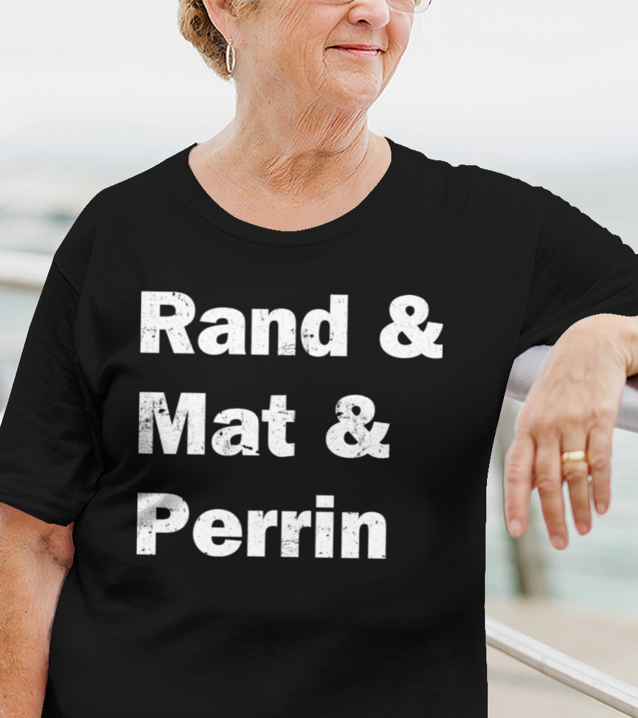 Rand And Mat And Perrin Wheel Of Time Characters T-Shirt