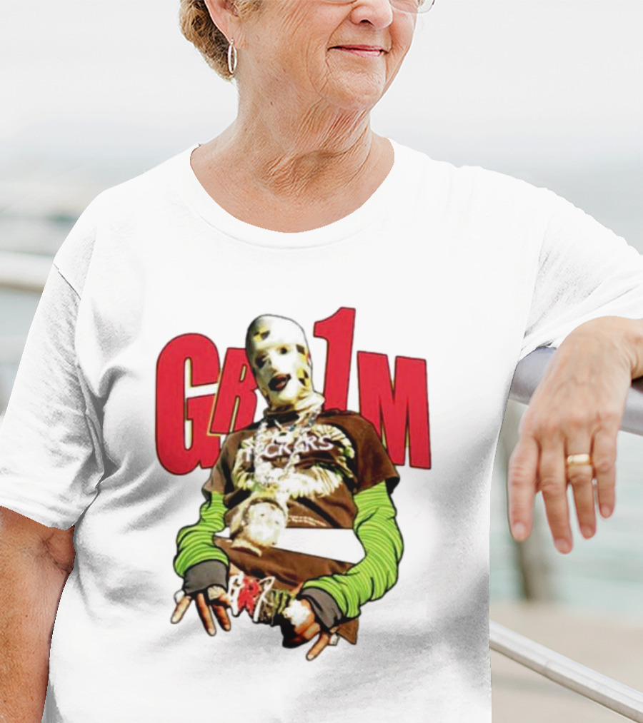 AWGE Grim Effigy With Masks And Layered Clothing T-Shirt