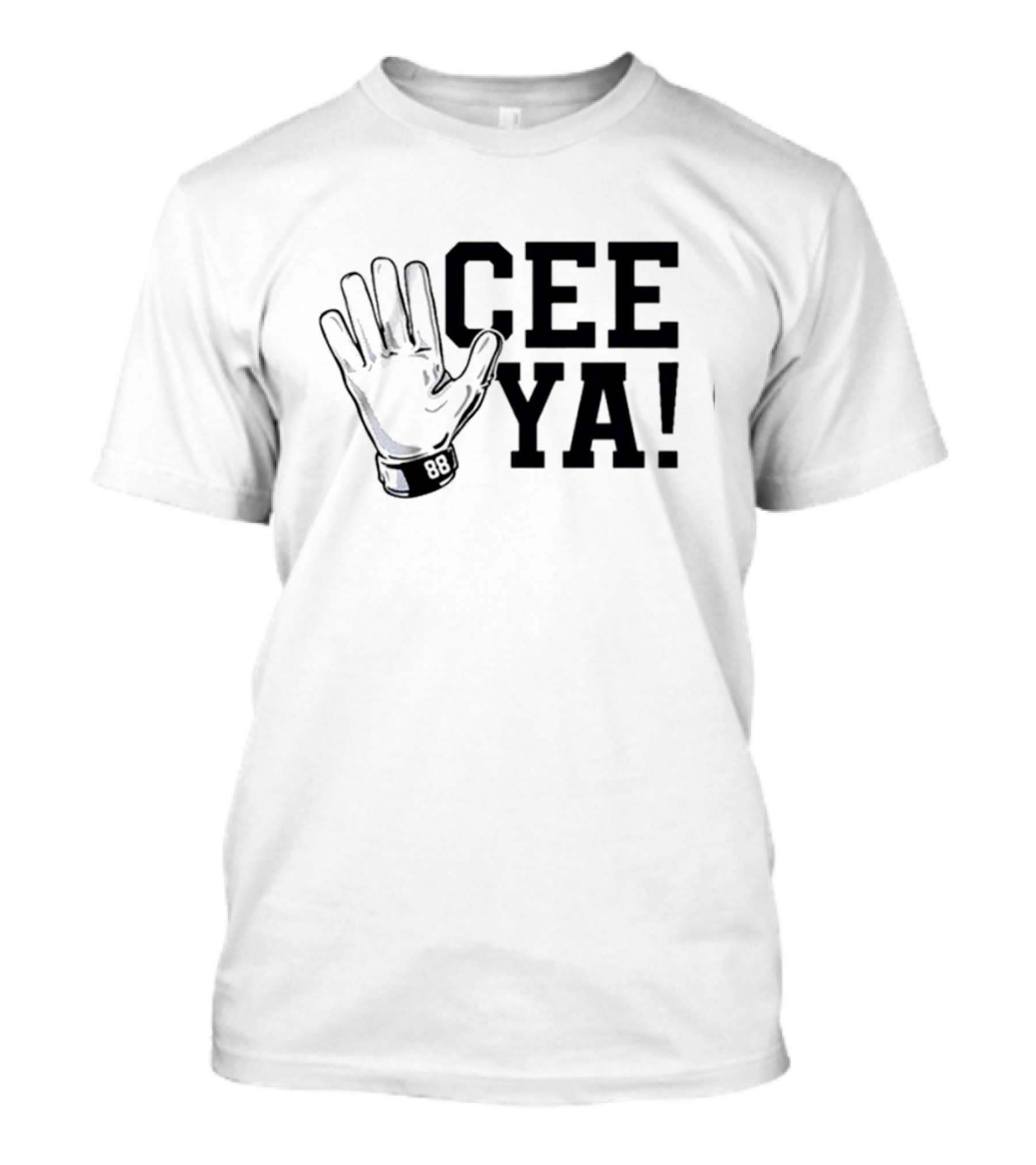 Dallas Cowboys Ceedee Lamb Cee Ya 88 Hand Gesture T-Shirt