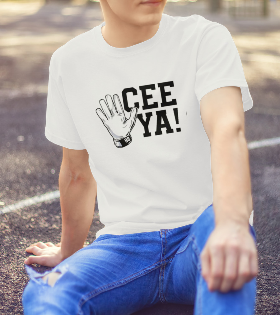 Dallas Cowboys Ceedee Lamb Cee Ya 88 Hand Gesture T-Shirt