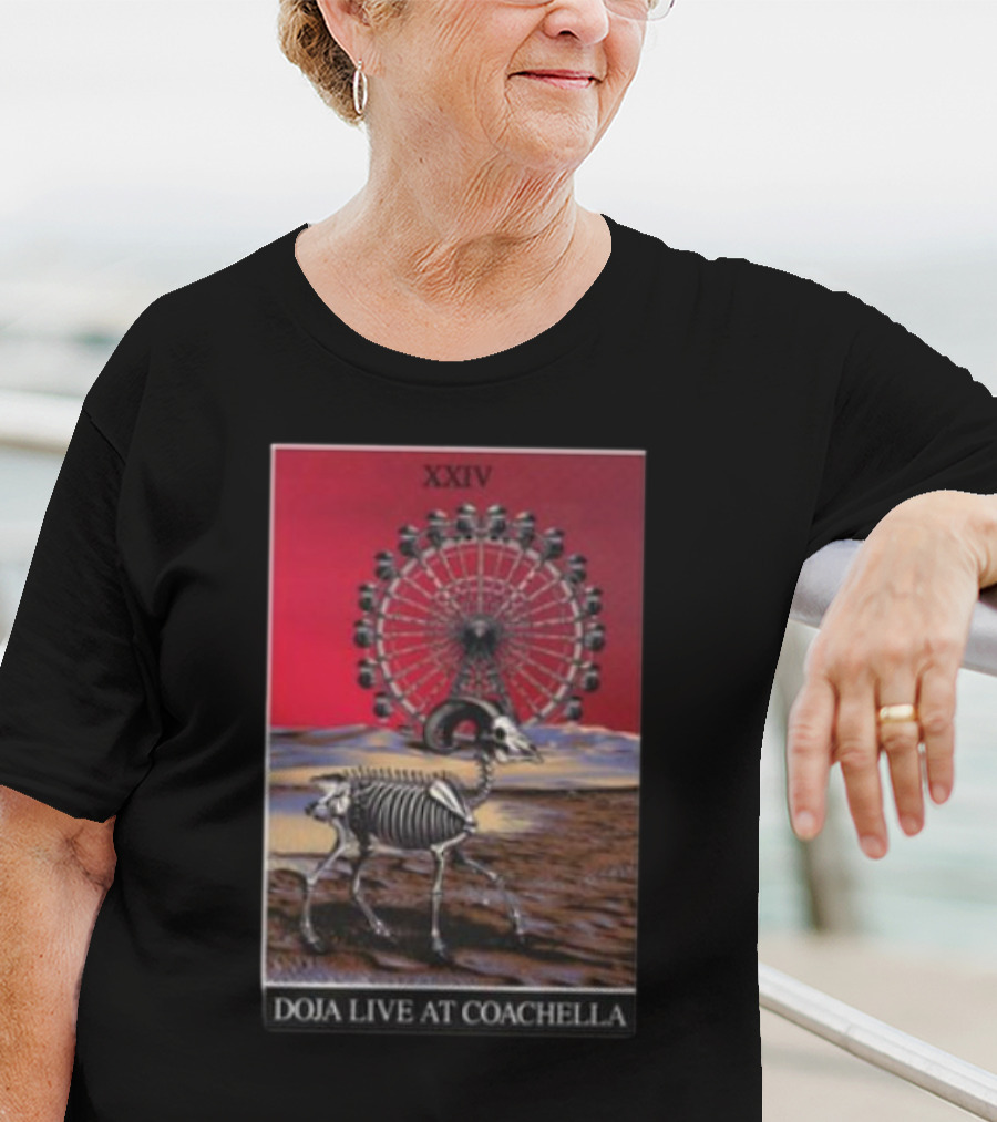 XXIV Doja Live At Coachella Tarot Card T-Shirt