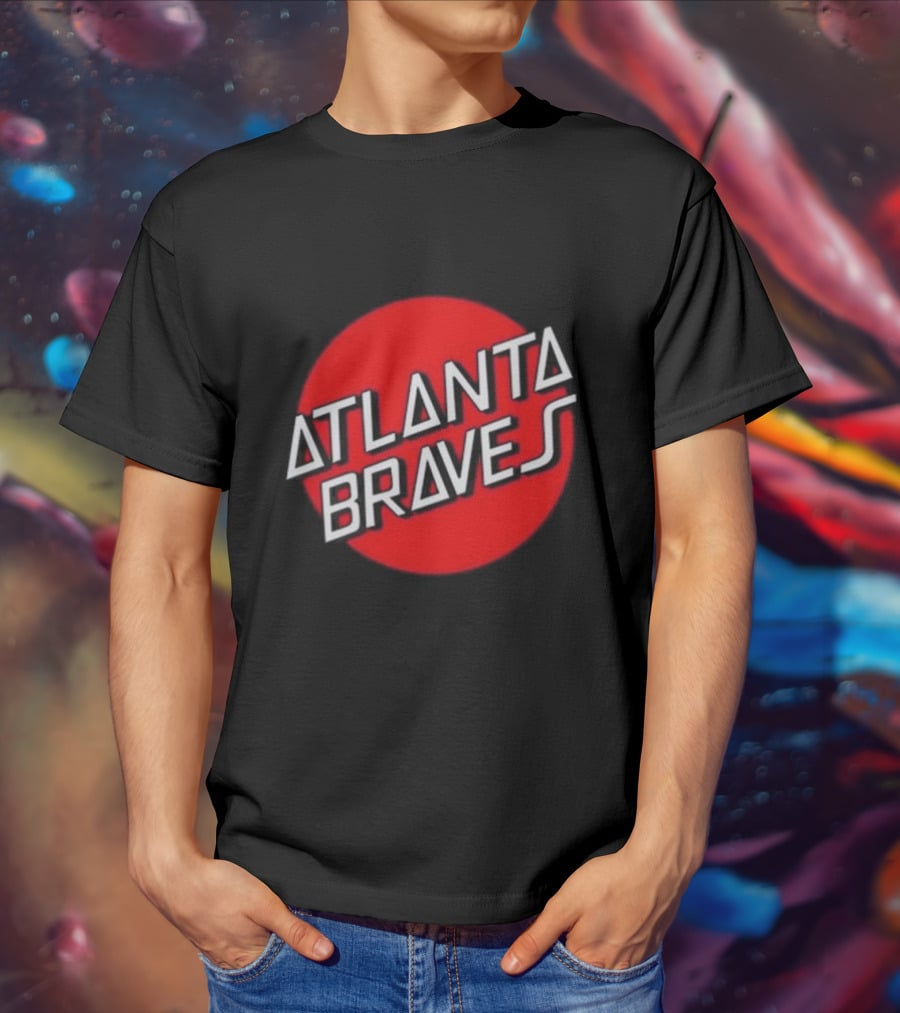 Atlanta Braves Santa Cruz Matt Olson T-Shirt