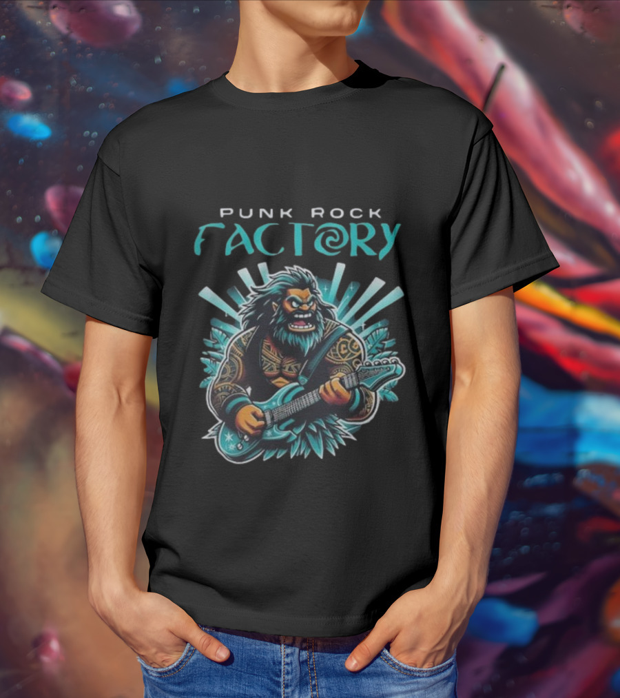 Punk Rock Factory Yeti Guitarist T-Shirt