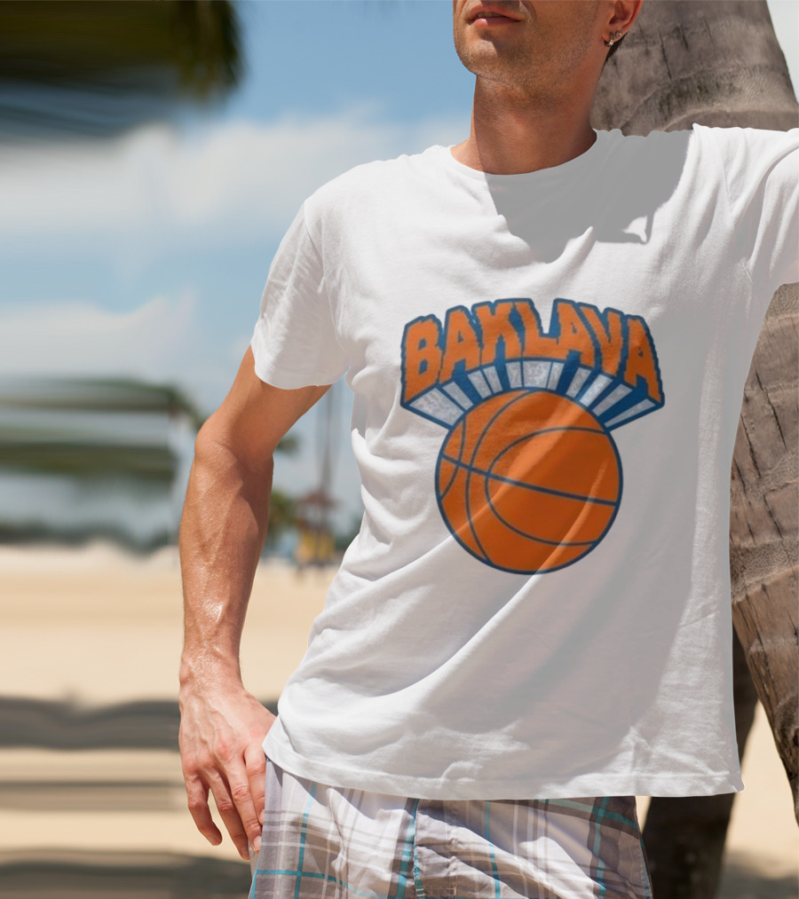 Action Bronson Baklava Basketball Knicks T-Shirt