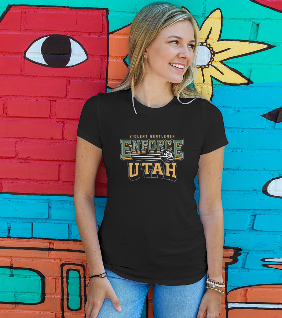 Violent Gentlemen Enforce Utah Football T-Shirt