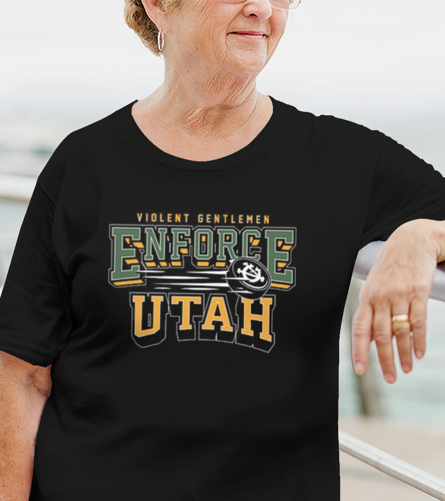 Violent Gentlemen Enforce Utah Football T-Shirt