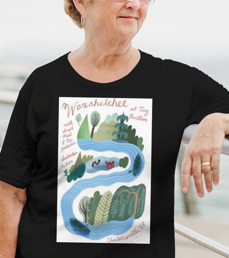 Waxahatchee At Ting Pavilion With Snail Mail And MJ Lenderman Charlottesville VA September 8 T-Shirt