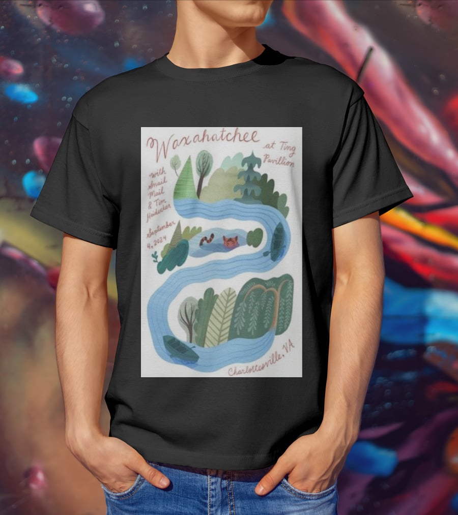 Waxahatchee At Ting Pavilion With Snail Mail And MJ Lenderman Charlottesville VA September 8 T-Shirt