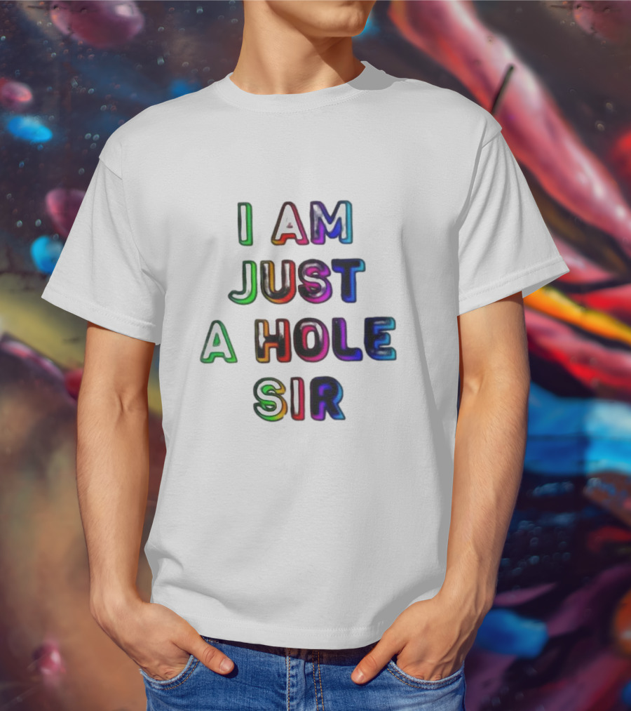 I Am Just A Hole Sir T-Shirt