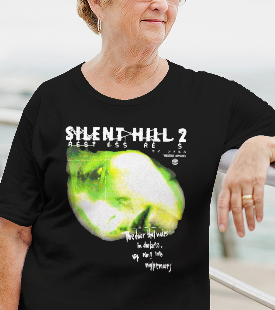 Silent Hill 2 Restless Dreams The Door That Wakes In Darkness Opens Into Nightmares T-Shirt