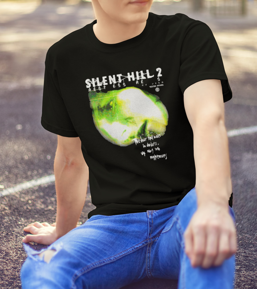 Silent Hill 2 Restless Dreams The Door That Wakes In Darkness Opens Into Nightmares T-Shirt