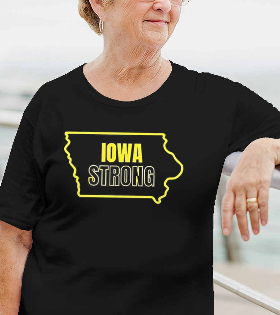 Will Compton Iowa Strong State Outline T-Shirt